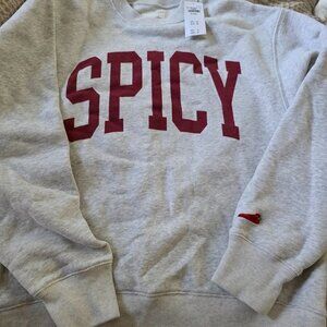 NWT Abercrombie Spicy Sweatshirt